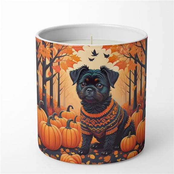 10 oz Unisex Affenpinscher Fall Decorative Soy Candle