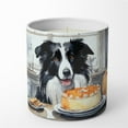 thumbnail image 1 of 10 oz Unisex Border Collie Fall Kitchen Pumpkins Decorative Soy Candle, 1 of 1