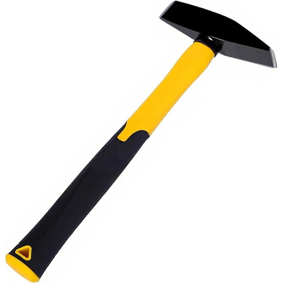 10 oz Welding Hammer,Anti-Shaking,Anti-Rust,Shock-Proof Plastic Handle.