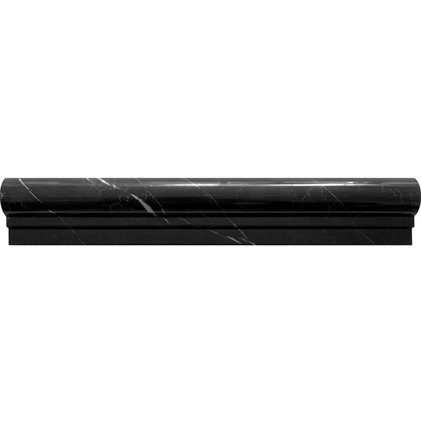 10 pack 2-in W x 12-in L Marble Polished Chair Rail Tile Trim (1.67 Sq ft/case)