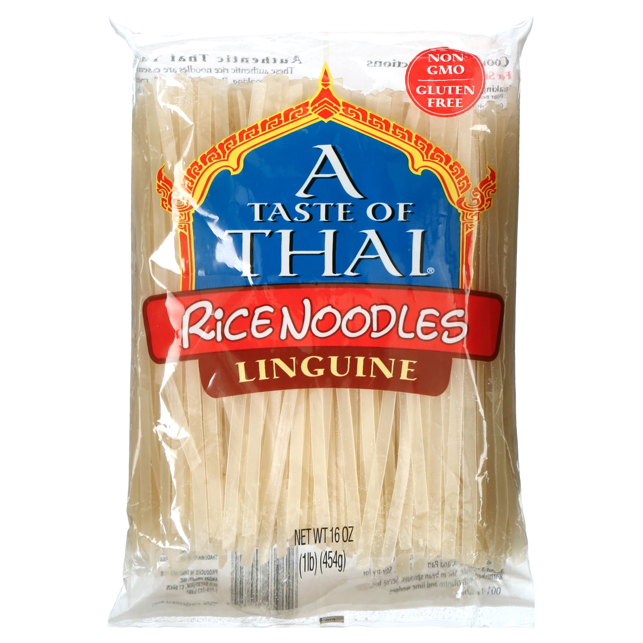 (10 Pack) A Taste Of Thai Linguine Rice Noodles, 16 Oz