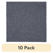 (10 pack) (10 pack) Achim Nexus Self Adhesive Polyester Carpet Tile - 12 Tiles/12 Sq. ft., 12 x 12, Smoke Gray