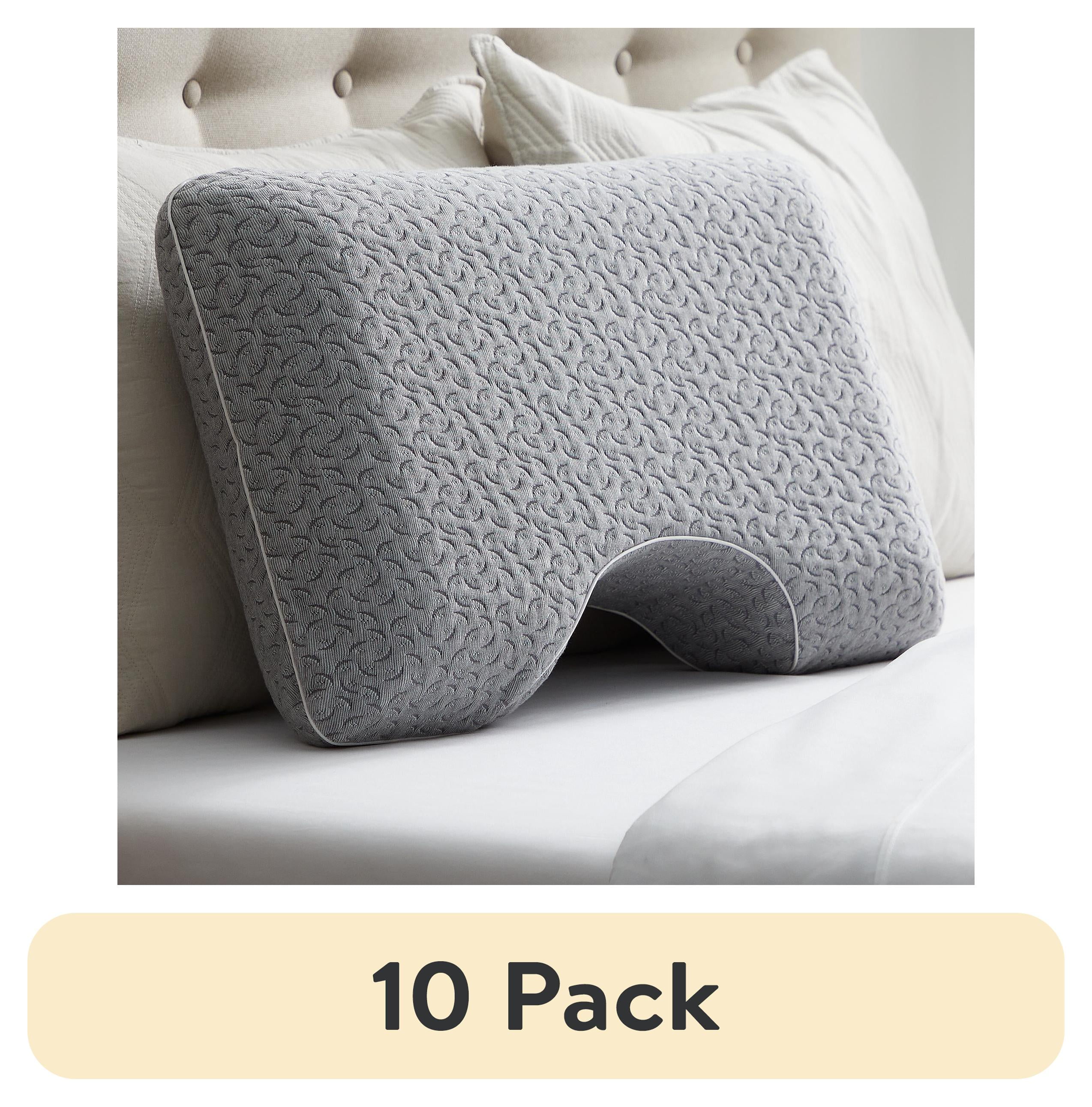 (10 pack) Allswell Side Sleeper Memory Foam Pillow, Standard/Queen