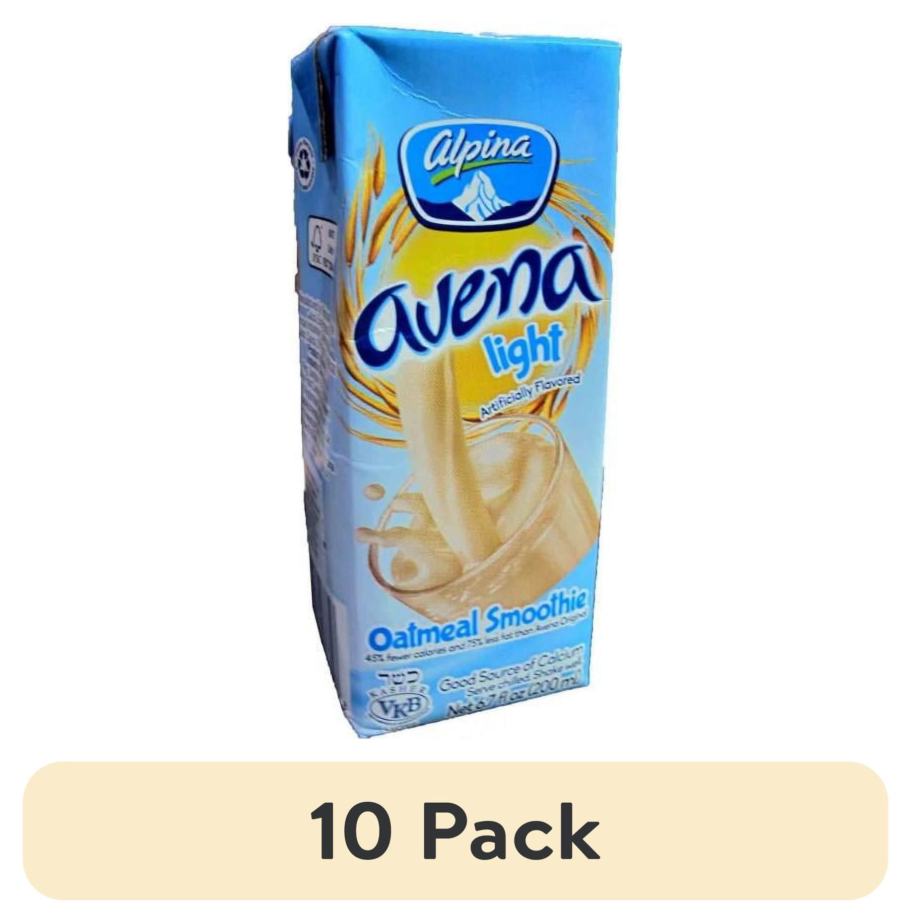 (10 pack) Alpina Light Oatmeal Smoothie, 6.7 oz