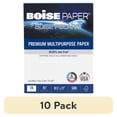 thumbnail image 1 of (10 pack) BOISE POLARIS Premium Multipurpose Copy Paper, 8.5" x 11" Letter, 97 Bright White, 20 lb., 1 Ream (500 Sheets), 1 of 12