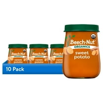(10 pack) Beech-Nut Organics Stage 1 Organic Baby Food, Sweet Potato, 4 oz Jar