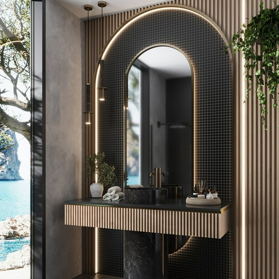 10 pack Black 11.8 in. x 11.8 in. 1x1 Matte Finished Glass Mosaic Floor and Wall Tile (9.67 sq. ft./Case)