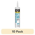 thumbnail image 1 of (10 pack) DAP Alex Plus 10.1 oz Clear All Purpose Acrylic Latex Caulk Plus Silicone, 1 of 11