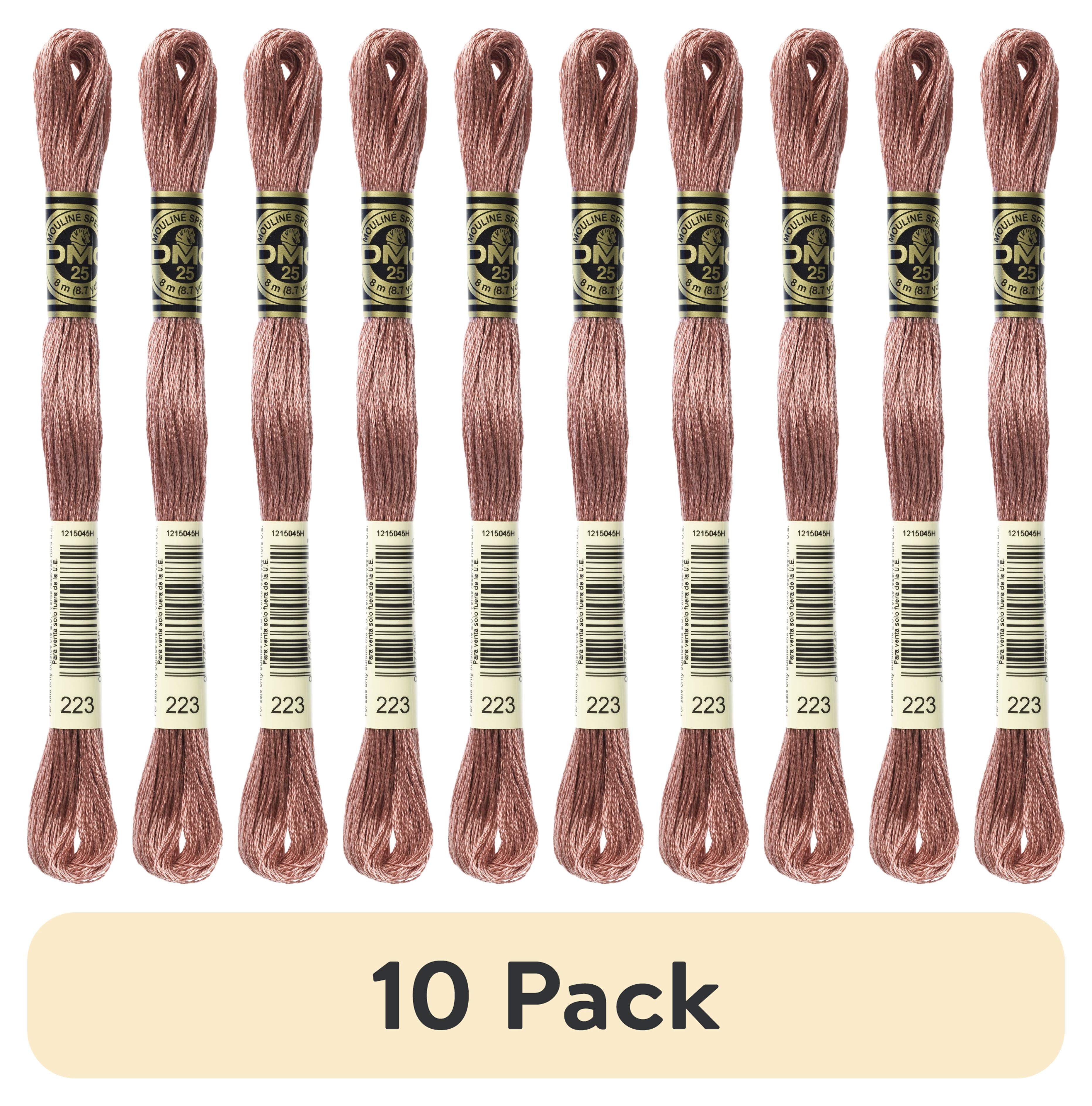 (10 pack) DMC Mouline 117-223 Mouline Six-Strand Embroidery Thread ...
