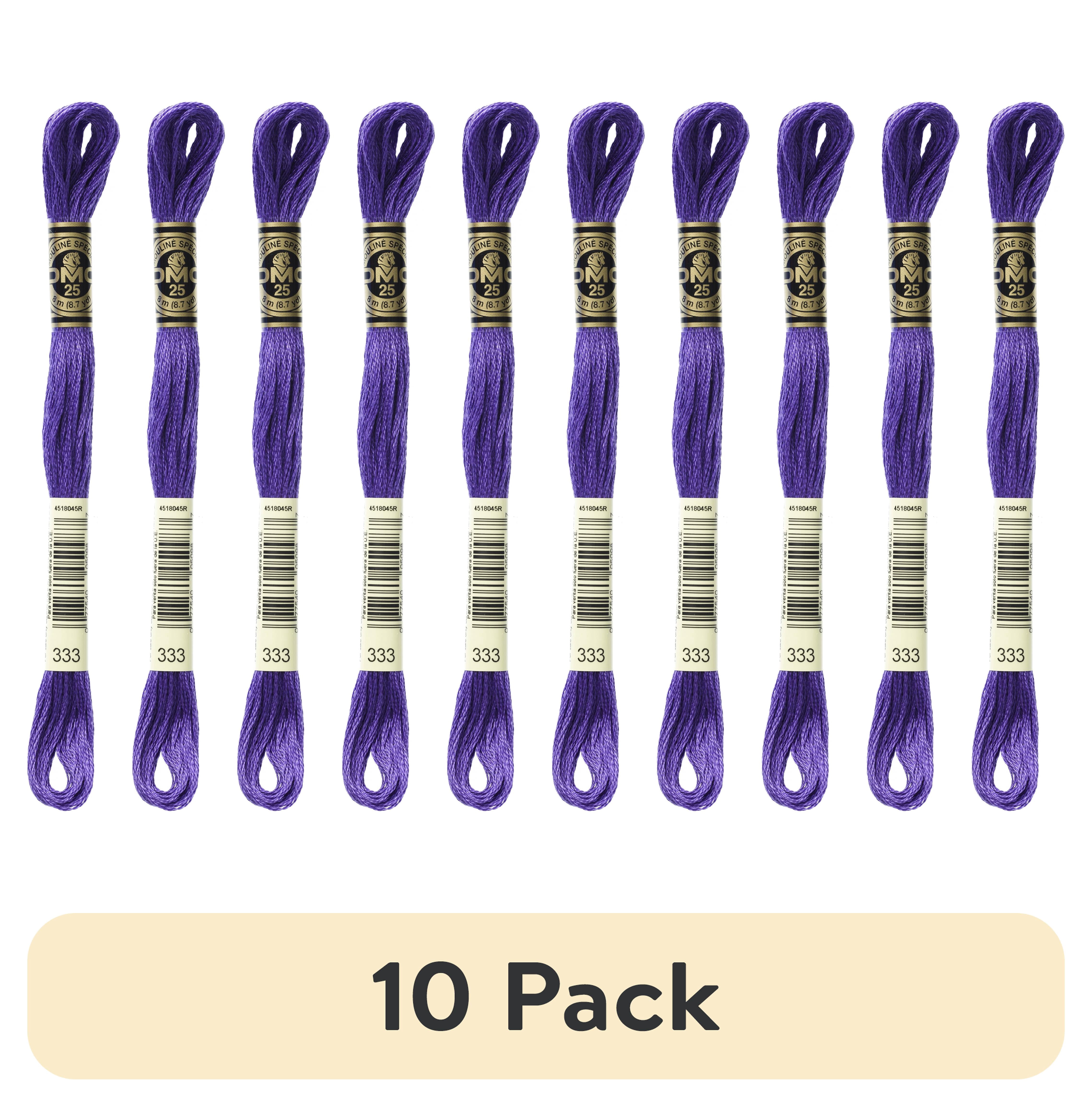 10 pack) DMC Mouline 117-318 Six-Strand Embroidery Thread, Light