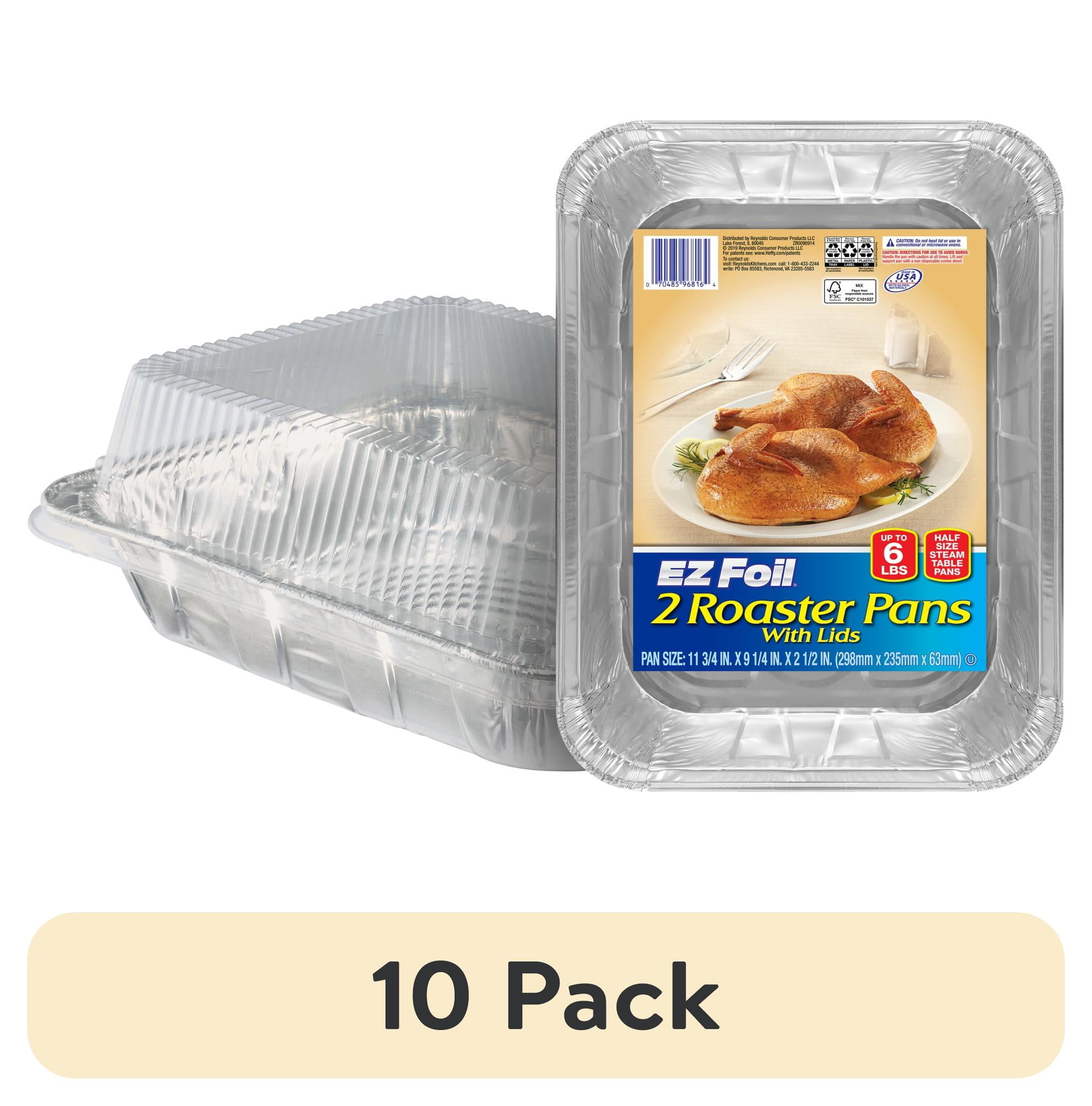 10-pack-EZ-Foil-Roaster-Pans-