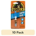 thumbnail image 1 of (10 pack) Gorilla Super Glue 3g Tube, Product Net Content Quantity 1, 1 of 9