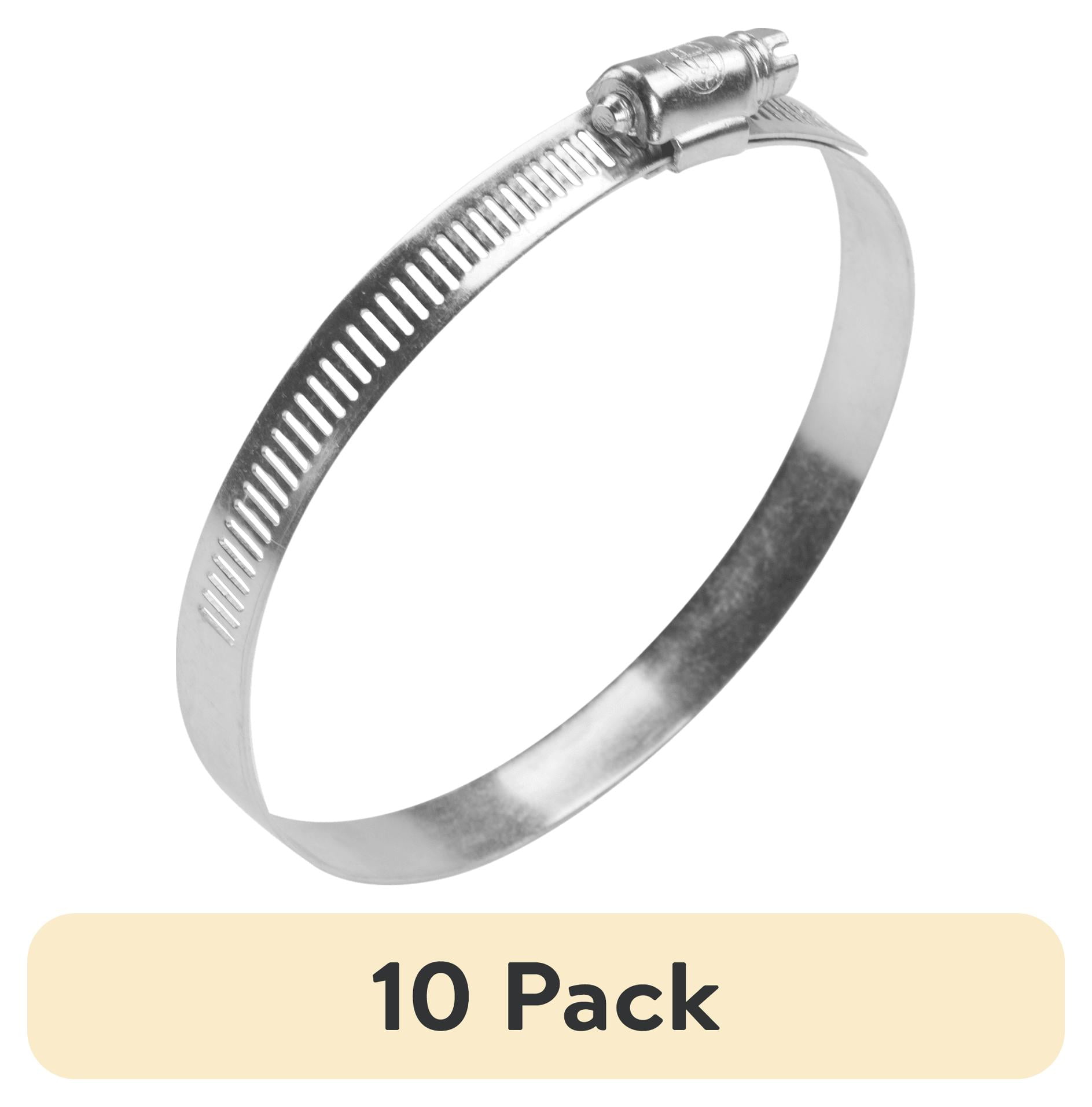 (10 pack) Imperial 4-inch Metal Worm Gear Clamp