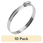 (10 pack) Imperial 4-inch Metal Worm Gear Clamp