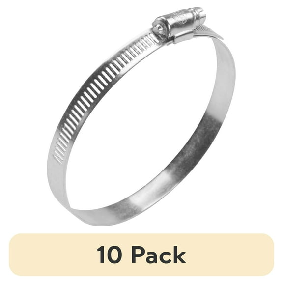 (10 pack) Imperial 4-inch Metal Worm Gear Clamp