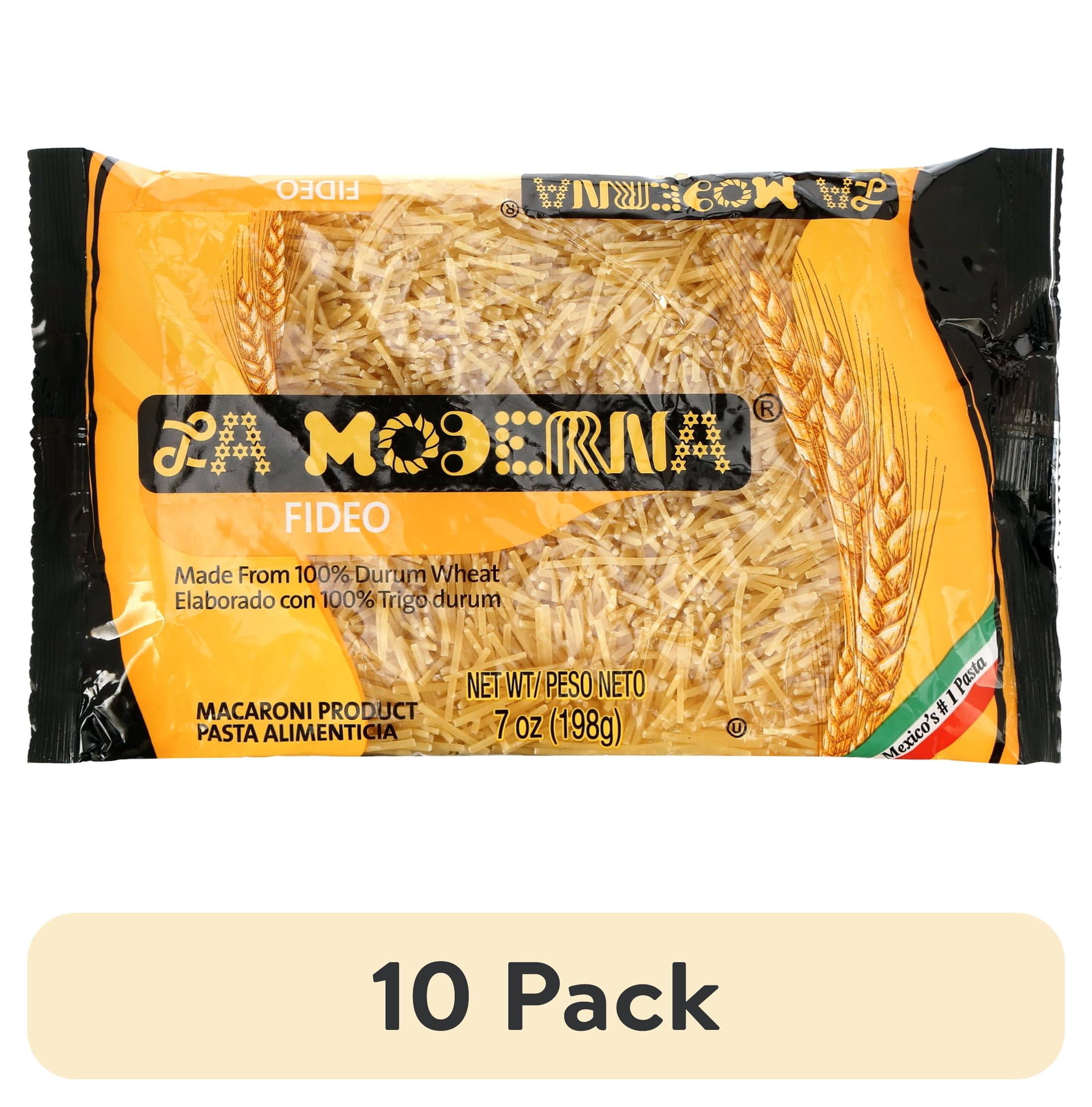 (10 pack) La Moderna Fideo Macaroni, 7.05 oz
