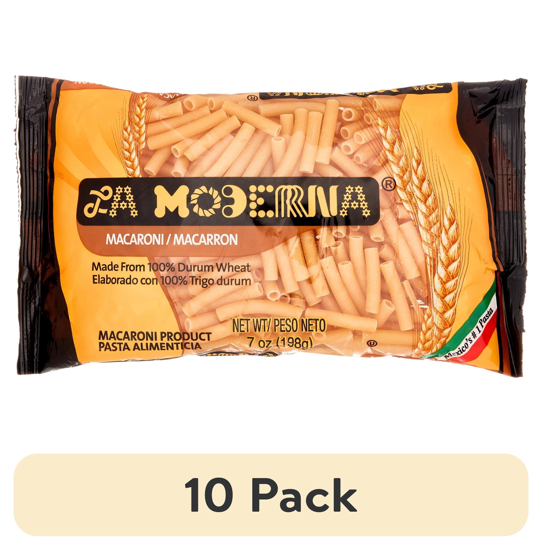 (10 pack) La Moderna Macaroni Pasta, 7 oz