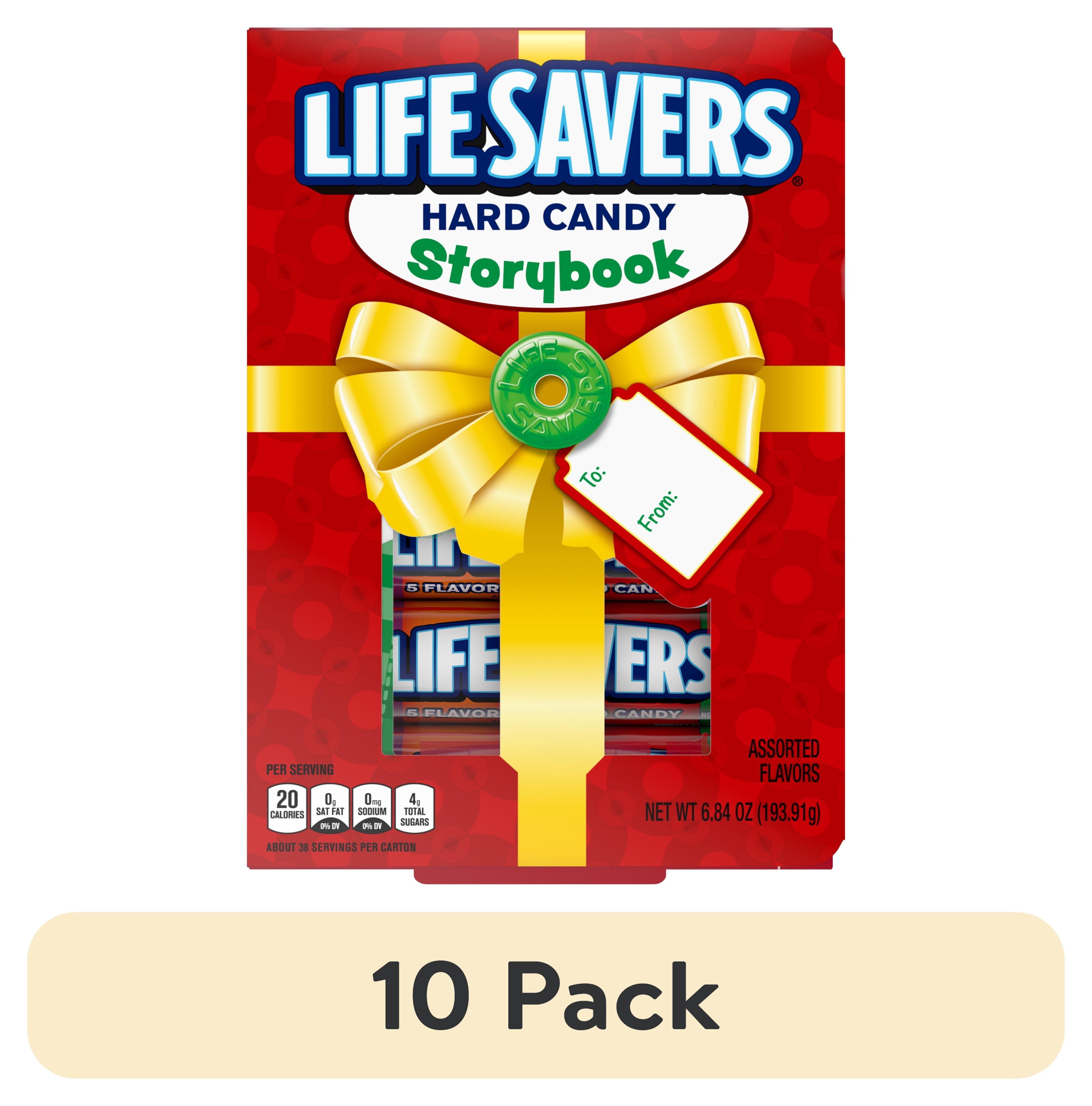 LIFE SAVERS Five Flavor キャンディヒンジボックス Life Savers 5 Flavors Christmas Hard Candy Storybook Gift Box