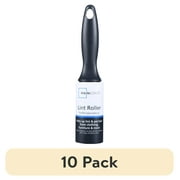(10 pack) Mainstays Lint Roller, 60 Sheets, Ergonomic Handle, Lint & Pet Hair Removal for Clothing and Furniture, 1-Count