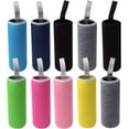 thumbnail image 1 of 10 pack Neoprene Water Bottle Sleeve - 12 oz to 18 oz Insulated Glass Bottle Cozy Multi-Color, 1 of 5