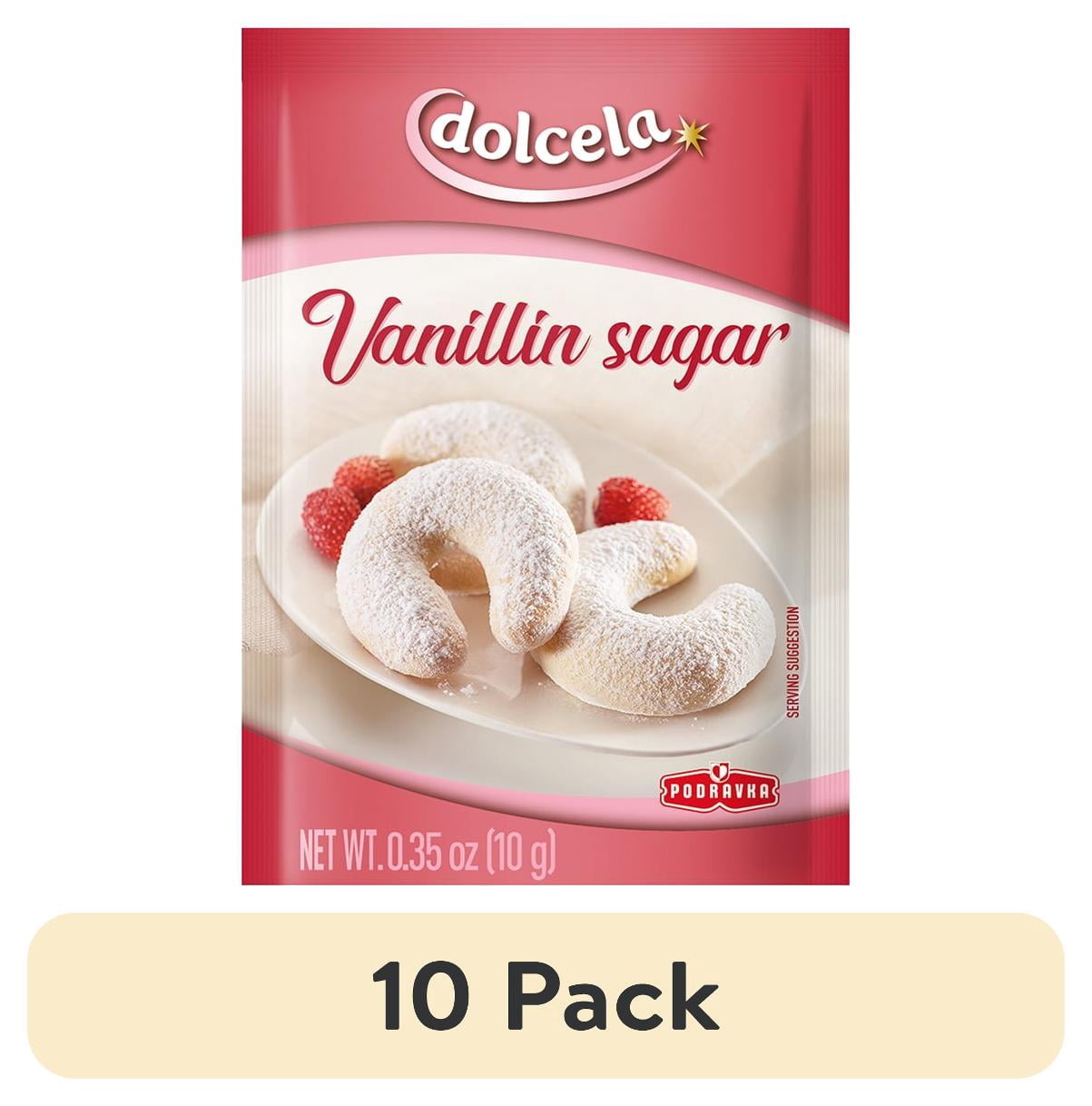 (10 pack) Podravka Dolcela Vanilla Sugar  0.28oz (8g)