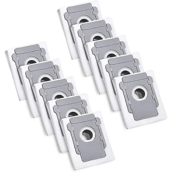 10 pack Replacement Vacuum Bags for iRobot Roomba i7 i7+ i3 i3+ i4 i4+ i6 Clean Base Dust Bags