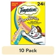 thumbnail image 1 of (10 pack) Temptations Creamy Puree Chicken, Salmon & Tuna Lickable Cat Treats, 12g Pouches (24 Pack), 1 of 13