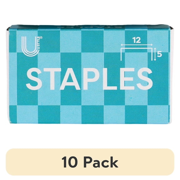 (10 pack) U Style Mini Teal Stapler Set with Staples