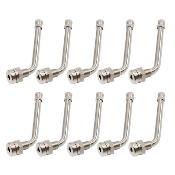 10-pack valve stems, truck tire valve stems TR545D 60-degree stems, suitable for 22.5-inch and 24.5-inch aluminum wheels
