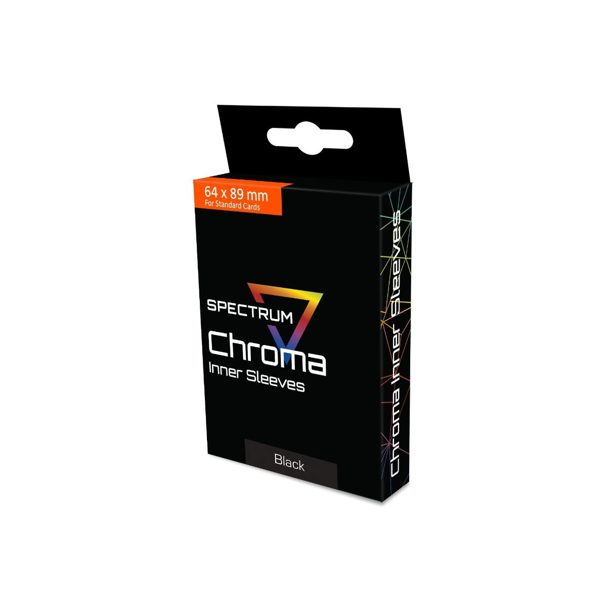 10 packs of 100 (1000) BCW Chroma Black Standard Sized Card Inner Sleeves