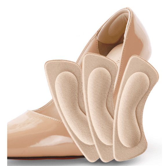 10 pairs of heel pads, comfortable shoe grip for large shoes loose shoes heel blisters and heel pain, male and female heel protection pads