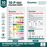 10-parameters Urine Analysis 10-test Pack