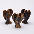 thumbnail image 1 of 10 pc Angel Nautral Tiger Eye Home Display Decorations 38~40x27~28x13~14mm, 1 of 5