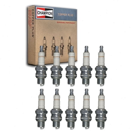 10 pc Champion 941M Copper Plus Spark Plugs for QL77CC Ignition Wire Secondary