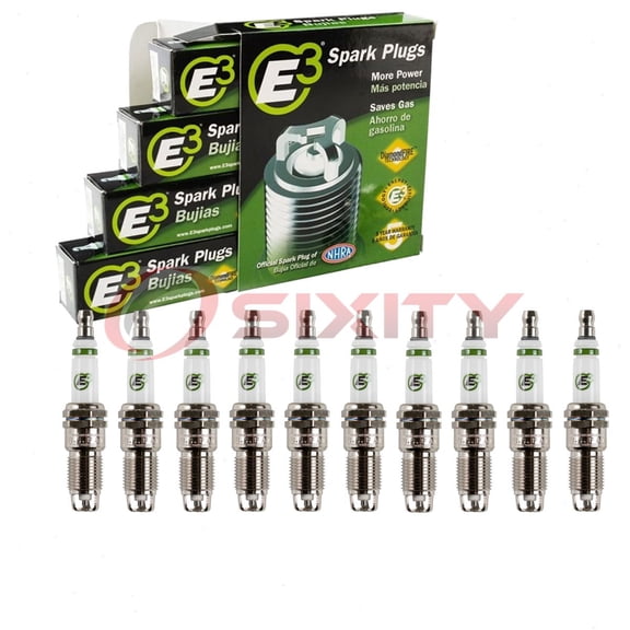 10 pc E3.53 E3 Spark Plugs compatible with 103 1094 115 12 14 15 20 2238 2304 2885 3 304 3186 3344 3346 3403 3488 3526 3689 3690 4005 4011 4041 405FM1 41104 4177 41812 41900 41902 41904 41906 41907