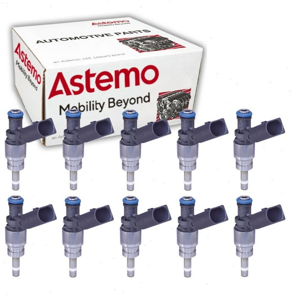 10 pc Hitachi FIJ0035 Fuel Injectors compatible with 06E 906 036AG 06E 906 036F FJ1041