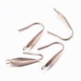 10 pc Ion Plating(IP) 316 Surgical Stainless Steel Earring Hooks with ...