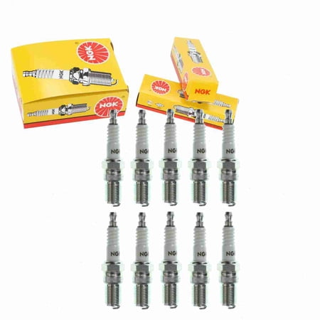 10 pc NGK 1085 Standard Spark Plugs for 472 473 H2CS Ignition Wire Secondary