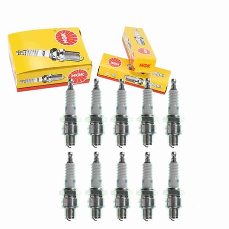 10 pc NGK 1157 Standard Spark Plugs for 09482-00464 09482-00486 Ignition Wire Secondary