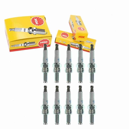 10 pc NGK 2305 Standard Spark Plugs for 12 12 7 710 636 77039093000 94702-00403 94709-00403 Ignition Wire Secondary