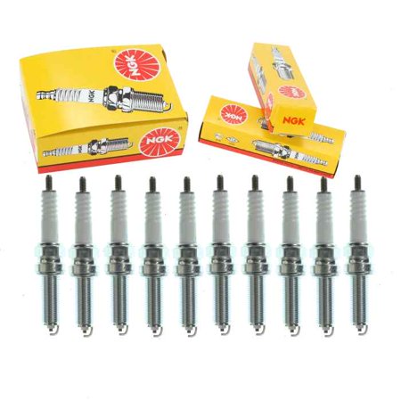 10 pc NGK 4313 Standard Spark Plugs for 09482-00625 31908-KTW-901 94701-00436 94703-00436 Ignition Wire Secondary