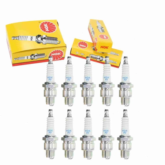 10 pc NGK 4322 Standard Spark Plugs for 09482-00102 09482-00157 09482-00230 4037 421 6060 734371 7528 8206871 883 883-1 883M 883S 92070-1201 941-1 941M 94701-00195 94702-00195 94709-00195 98076-58716