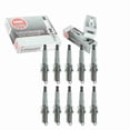 thumbnail image 1 of 10 pc NGK 4421 V-Power Spark Plugs for 22401-20J04 431 431S 7816 92070-0705 E9151-6771-1 E9151-6771-6 E9151-67710 FR3LSK FR4LS FR4LSJ FR5LS FR9DC Ignition Wire Secondary, 1 of 3