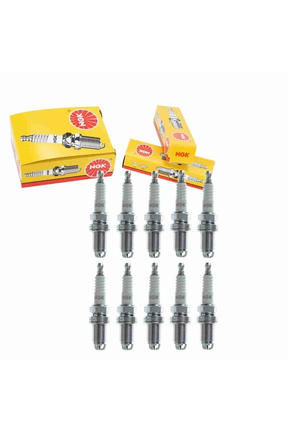 10 pc NGK 4563 Standard Spark Plugs for 1765182 22401-Y9066 5060 77 00 855 463 93175880 F5DTC F6DTC F7DTC K20PBR K7TJC Ignition Wire Secondary