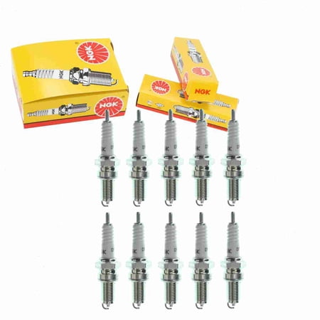 10 pc NGK 5829 Standard Spark Plugs for 09482-00332 4093 4153 4210 92070-1066 94701-00275 94703-00275 98069-58911 A6Y A6YC B14YC D8RTC D8TC X24EP-U X24EP-U9 Ignition Wire Secondary