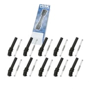 10 pc NGK 58901 Ignition Coil Boots for 02500 121001 128041 2500 35-1105 35-7006 35-8324 36-2025 50003 50003-1 671-0001 671-8110 702418 727418 SPB102A SPB153 SPP39 SPP39E SPP39L SPP90 Direct Spark