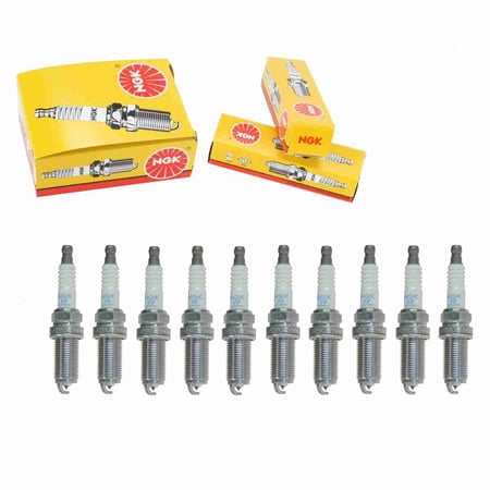 10 pc NGK 6499 Standard Spark Plugs for 33-898829 Ignition Wire Secondary