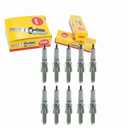 10 pc NGK 7499 Standard Spark Plugs for 4128 92070-1142 94701-00315 94703-00315 C9E G1 G55 G58 U27ESN Ignition Wire Secondary
