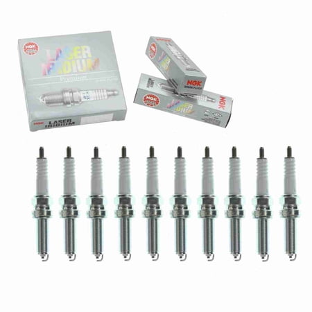 10 pc NGK 7764 Laser Iridium Spark Plugs for 31910-MEN-A31 Ignition Wire Secondary