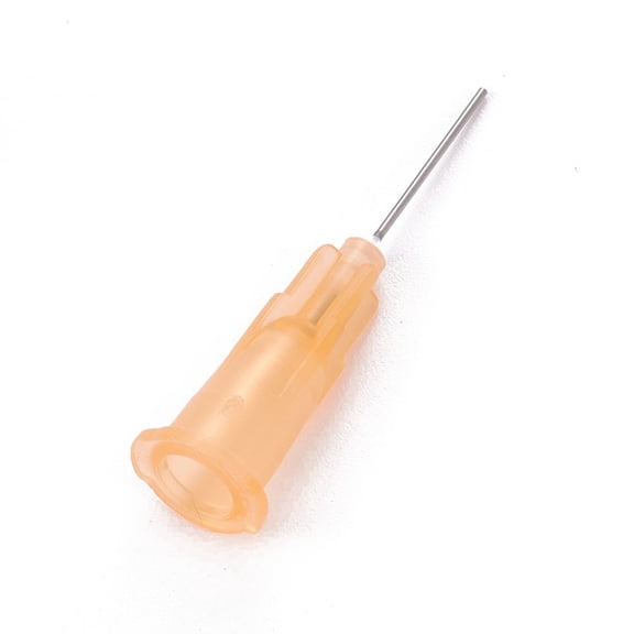 10 pc Plastic Fluid Precision Blunt Needle Dispense Tips BurlyWood 7.5x6.5x30mm Inner Diameter: 4mm Pin: 0.5mm